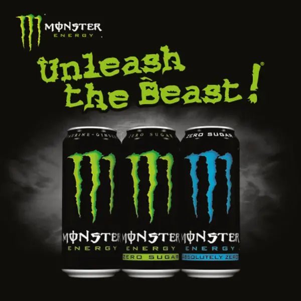 Monster Energy Drink 12 x 500ml (Case of 12) - Honesty Sales