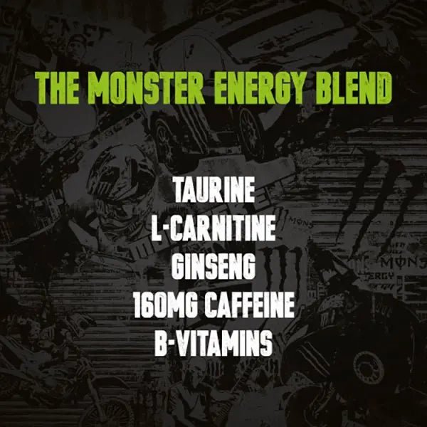 Monster Energy Drink 4 x 500ml (Case of 6) - Honesty Sales