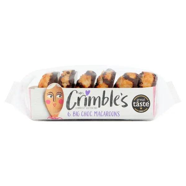 Mrs Crimble's 6 Big Choc Macaroons 195g (Case of 6) - Honesty Sales