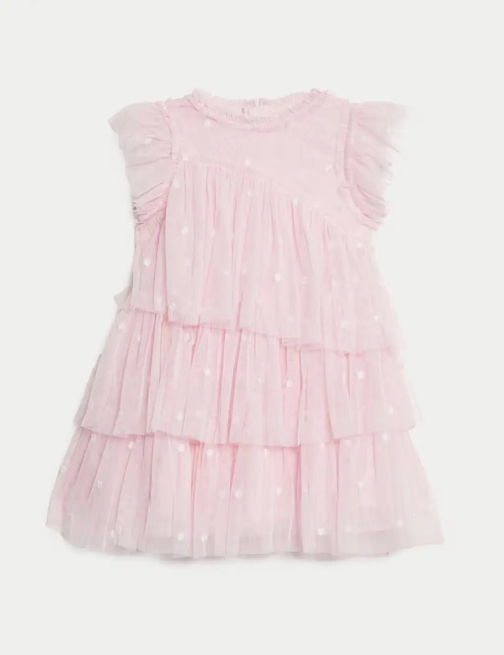 M&S Embroidered Tulle Dress (2 - 16 Yrs) - Honesty Sales