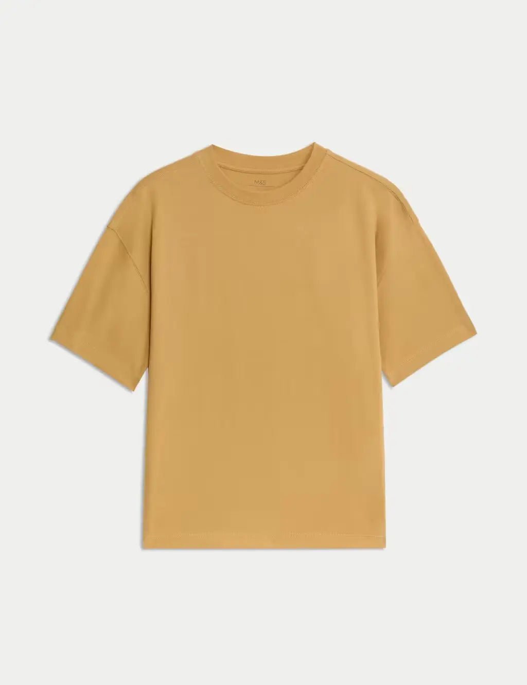 M&S Pure Cotton Plain T-Shirt (2 - 16 Yrs) - Honesty Sales