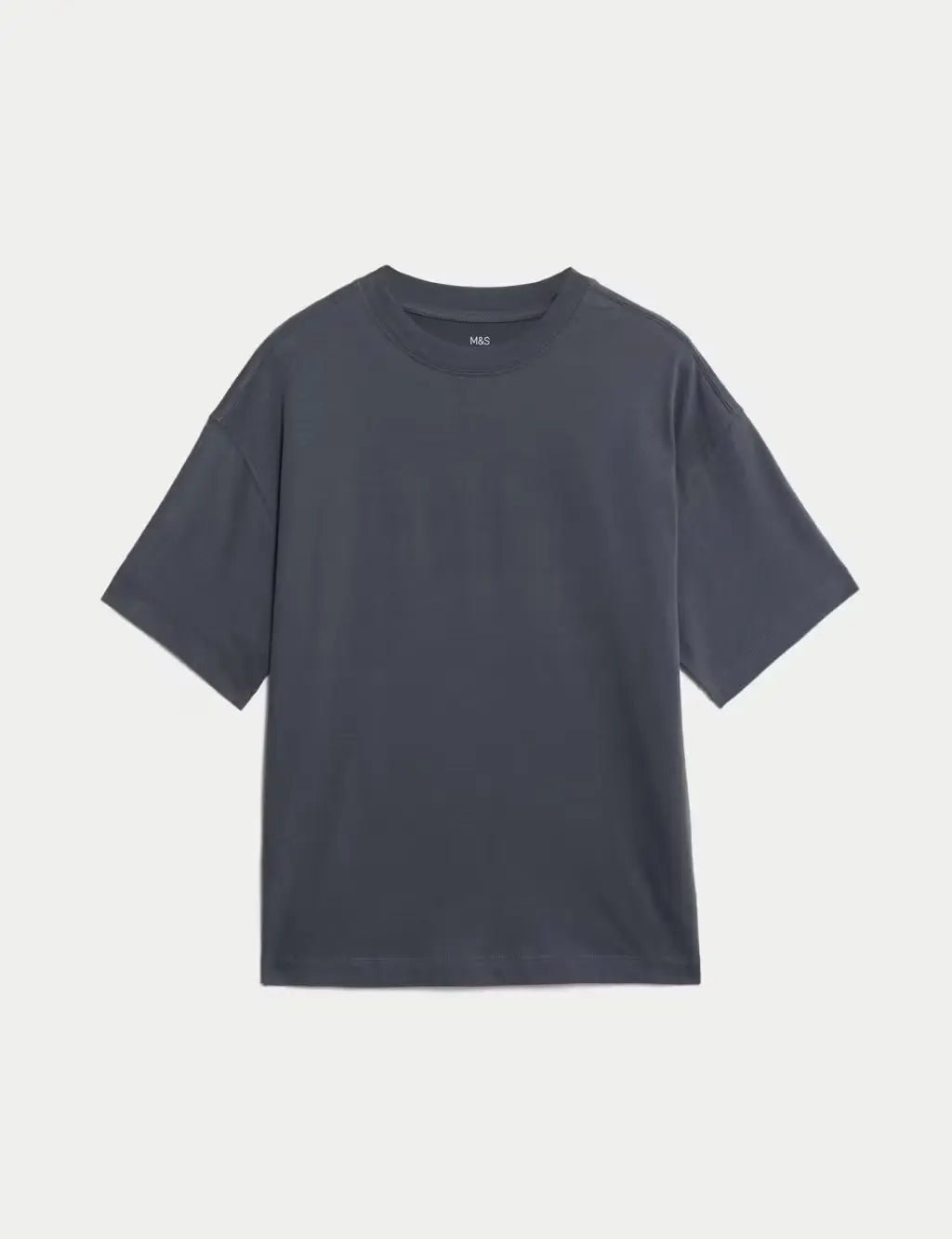 M&S Pure Cotton Plain T-Shirt (2 - 16 Yrs) - Honesty Sales