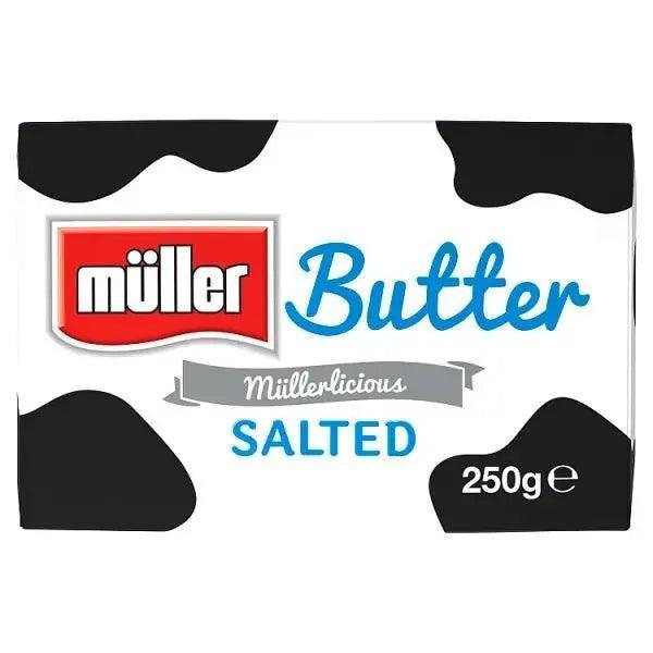 Müller Salted British Butter 250g - Honesty Sales