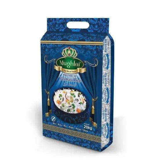 Mughlai Blue Premium Basmati Rice 20kg - Honesty Sales