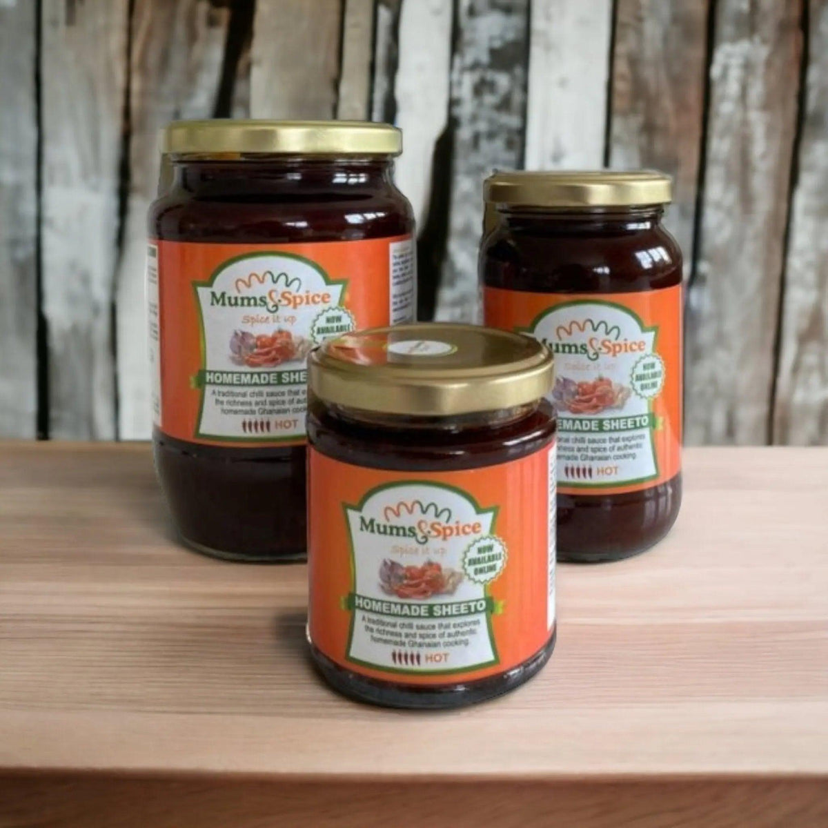 Mums & Spice Home made Pepper Sauce (Shito) - Honesty Sales