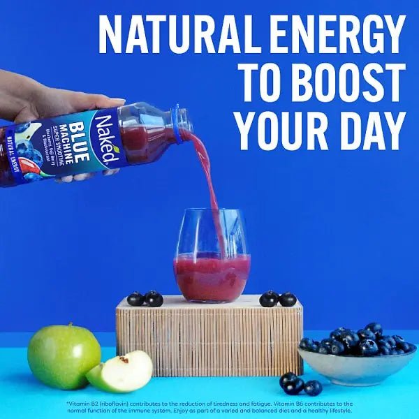 Naked Blue Machine Super Smoothie 300ml (Case of 9) - Honesty Sales