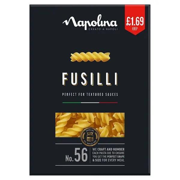 Napolina Fusilli 500g (Case of 6) - Honesty Sales