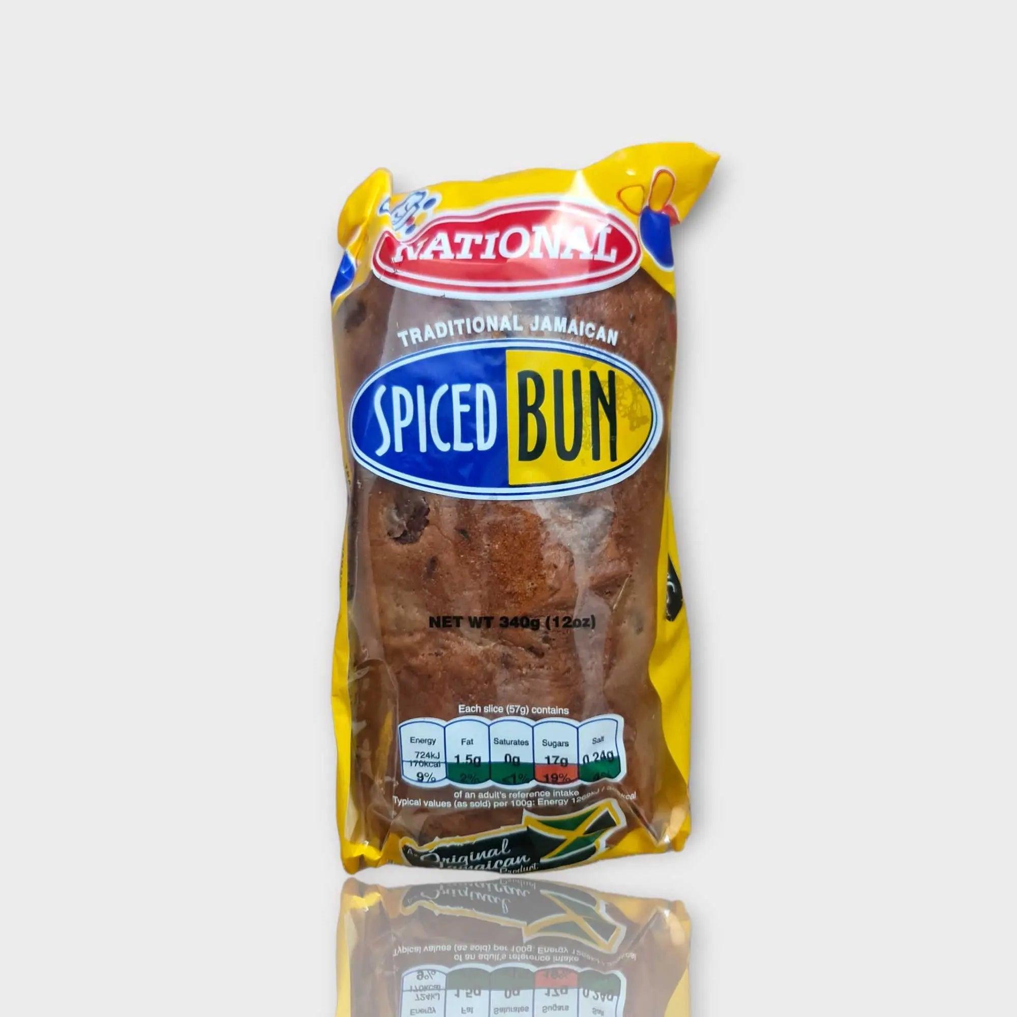National Traditional Jamaican Spiced Bun 340g - Honesty Sales Main image