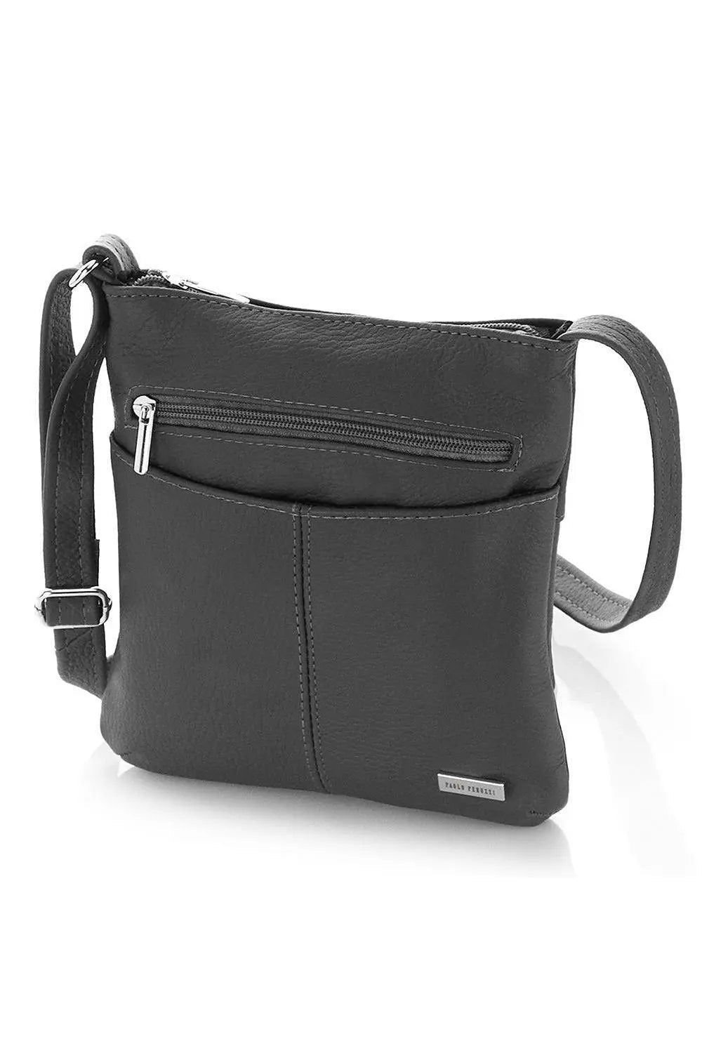 Natural leather bag model 173170 Galanter - Honesty Sales