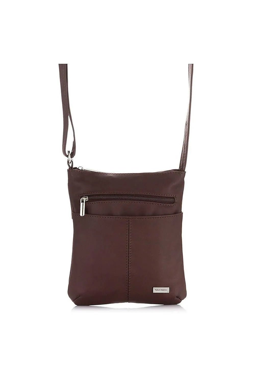Natural leather bag model 173170 Galanter - Honesty Sales