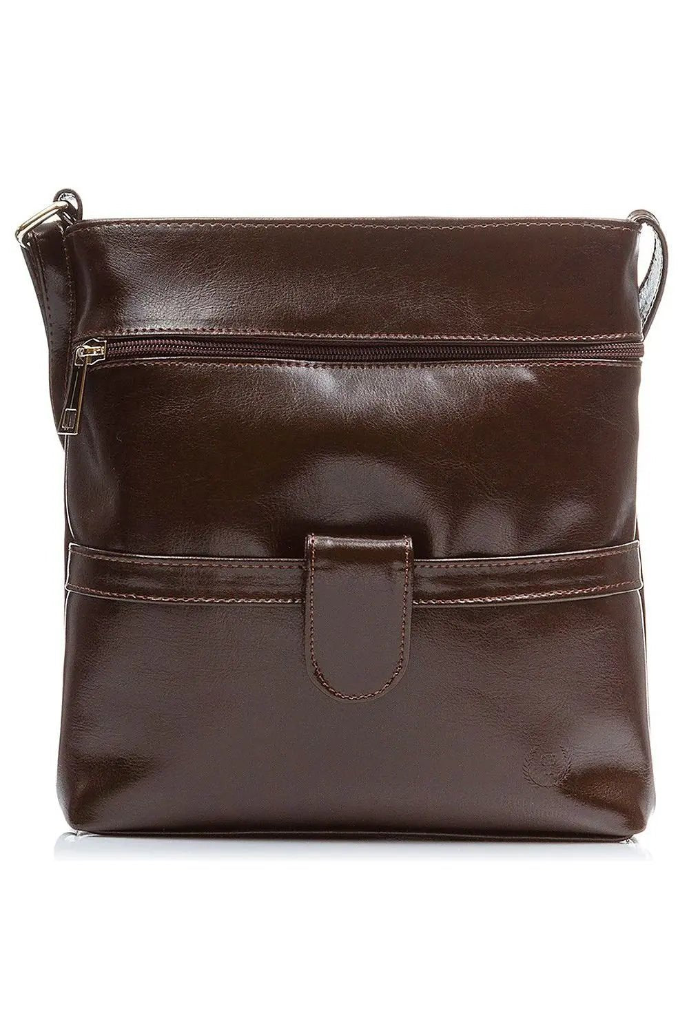 Natural leather bag model 173191 Galanter - Honesty Sales