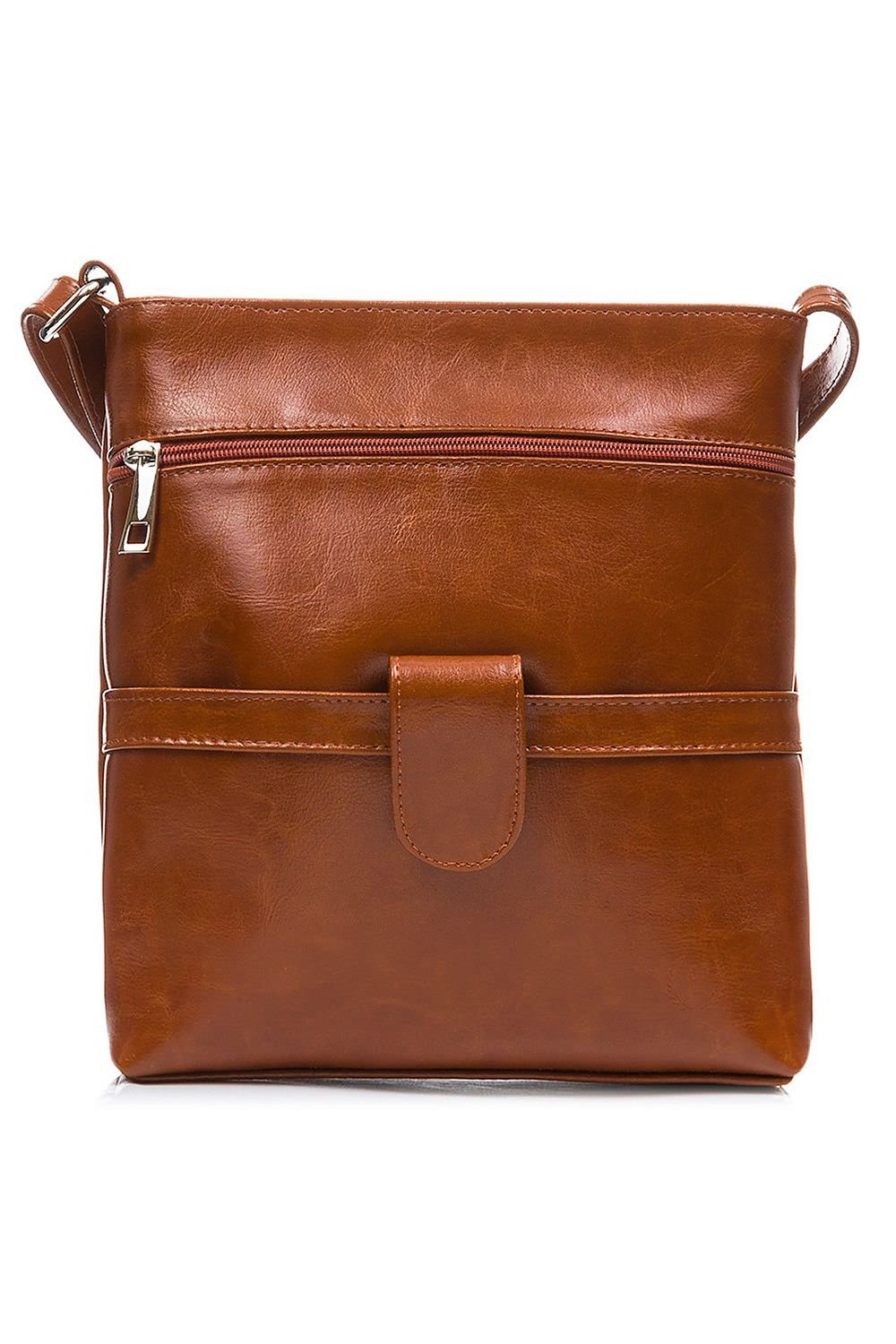 Natural leather bag model 173191 Galanter - Honesty Sales