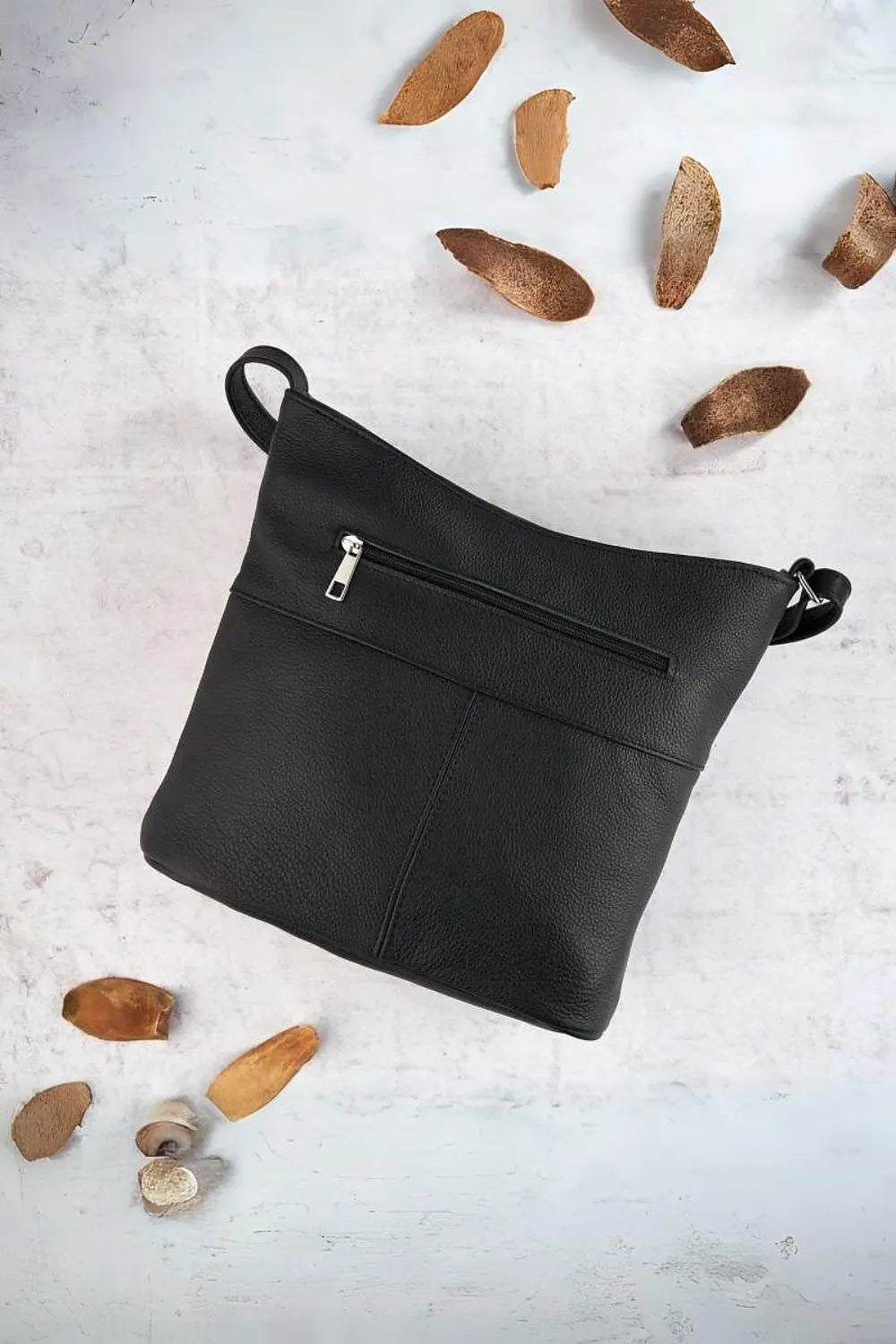 Natural leather bag model 193248 Galanter - Honesty Sales