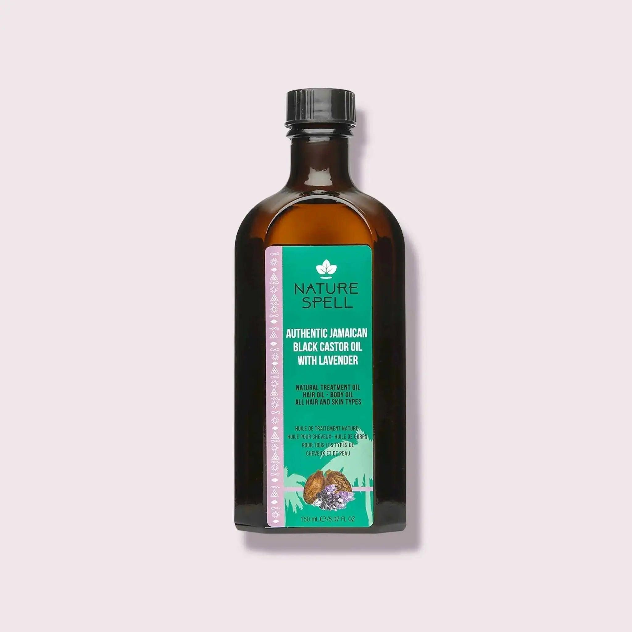 Nature Spell Authentic Jamaican Black Castor Oil with Lavender for Hair & Body 150 ml - Honesty Sales