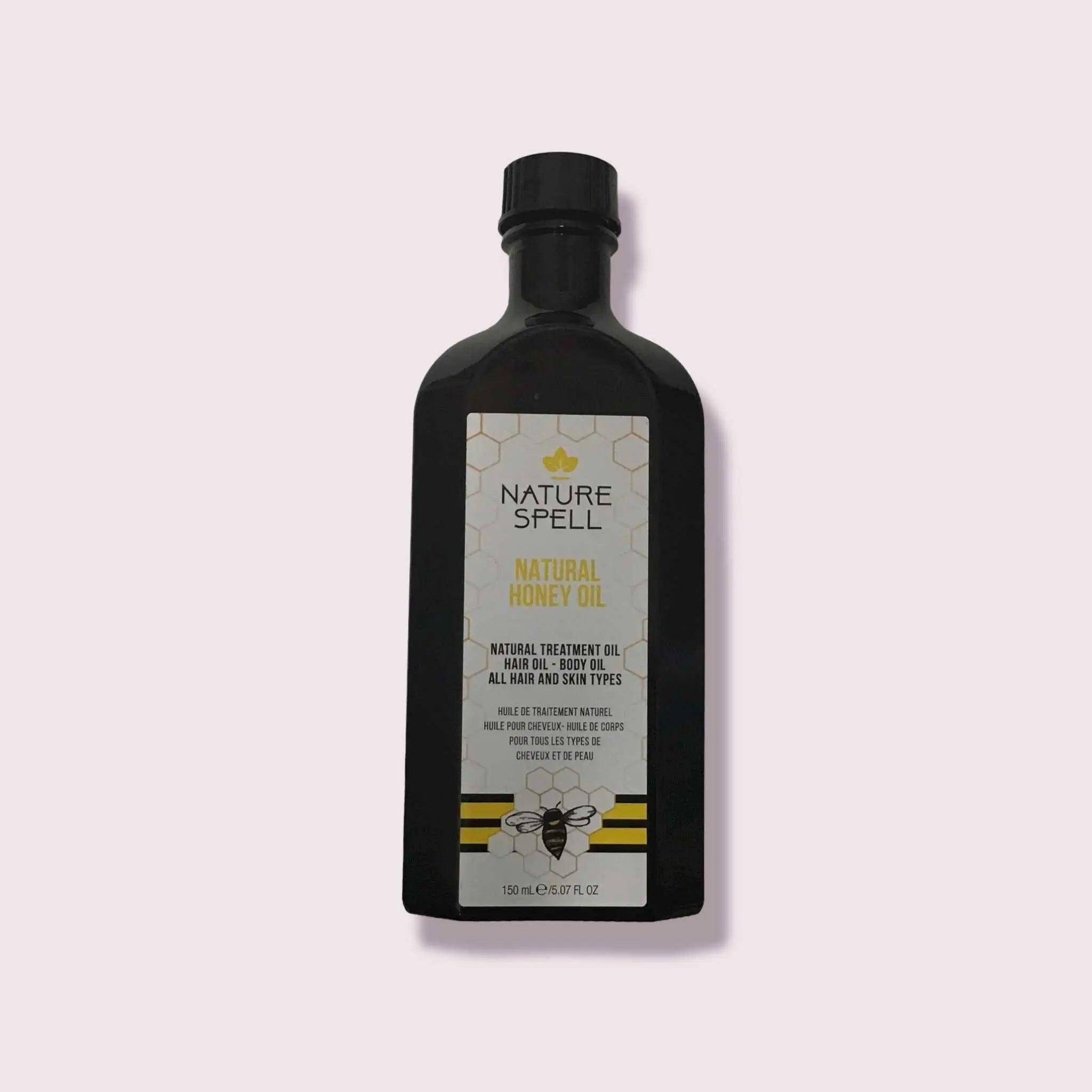 Nature Spell Natural Honey Oil - 150ml - Honesty Sales