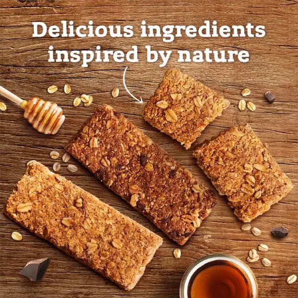 Nature Valley Crunchy Variety Cereal Bars Family Pack 5 x 42g (210g) (Case of 5) - Honesty Sales
