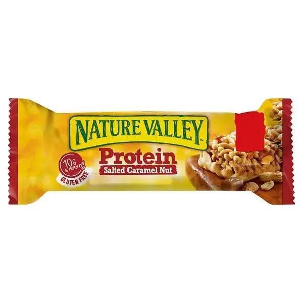 Nature Valley Protein Salted Caramel Nut Cereal Bar 40g (Case of 12) - Honesty Sales