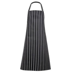 Navy/White Butcher Stripe Bib Apron Honesty Sales U.K