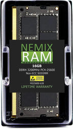 NEMIX RAM 16GB DDR-4 PC4-25600 for PCs – NEW - Honesty Sales