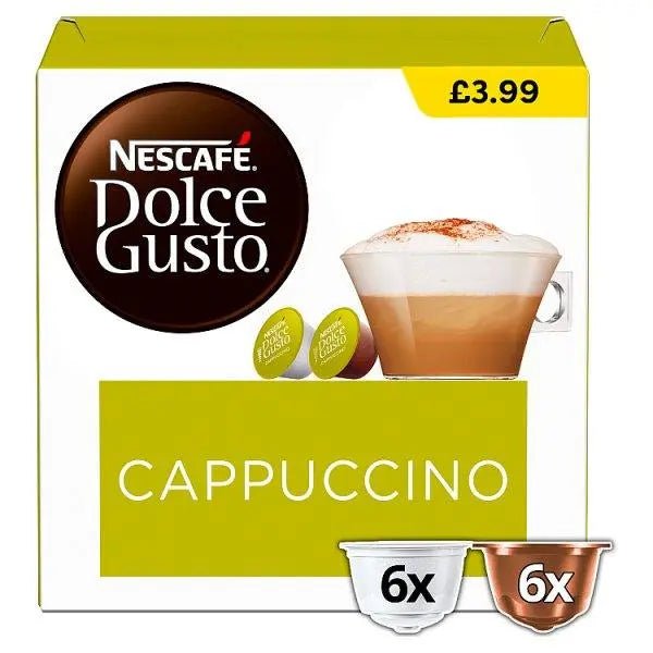 Nescafe Dolce Gusto Cappuccino 139.8g - Honesty Sales