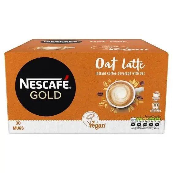 Nescafe Gold Non-Dairy Oat Latte Instant Coffee 16g x 30 Sachets - Honesty Sales