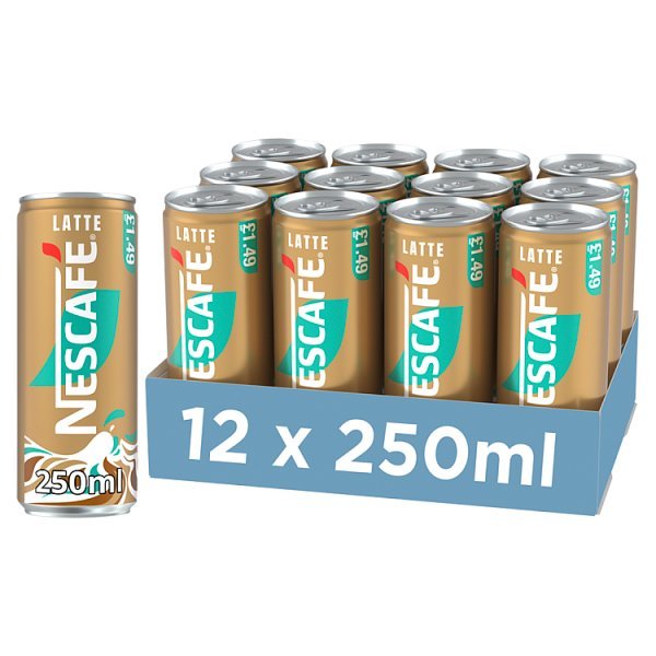 Nescafé Latte 250ml (12 x 250ml) - Honesty Sales