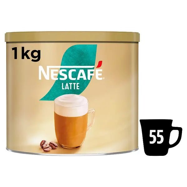 NESCAFE Latte Instant Coffee 1kg Tin - Honesty Sales