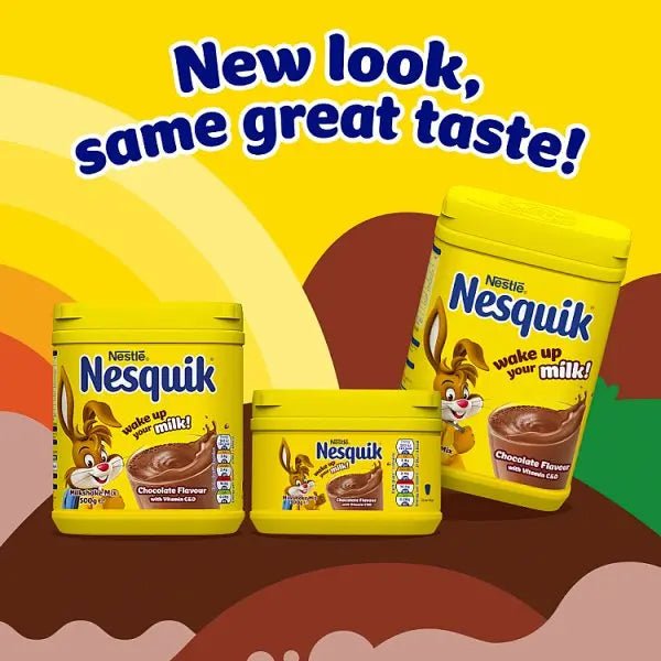 Nesquik Chocolate Flavoured Milkshake Powder 300g Tub (Case of 10) - Honesty Sales