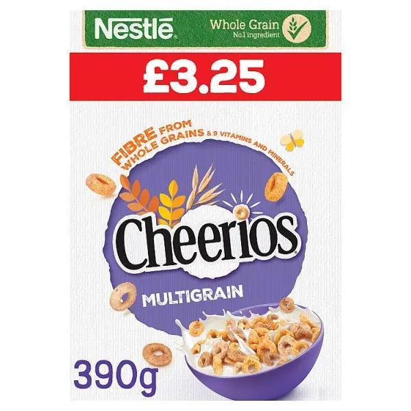 Nestle Cheerios Multigrain Cereal 390g (Case of 6) - Honesty Sales