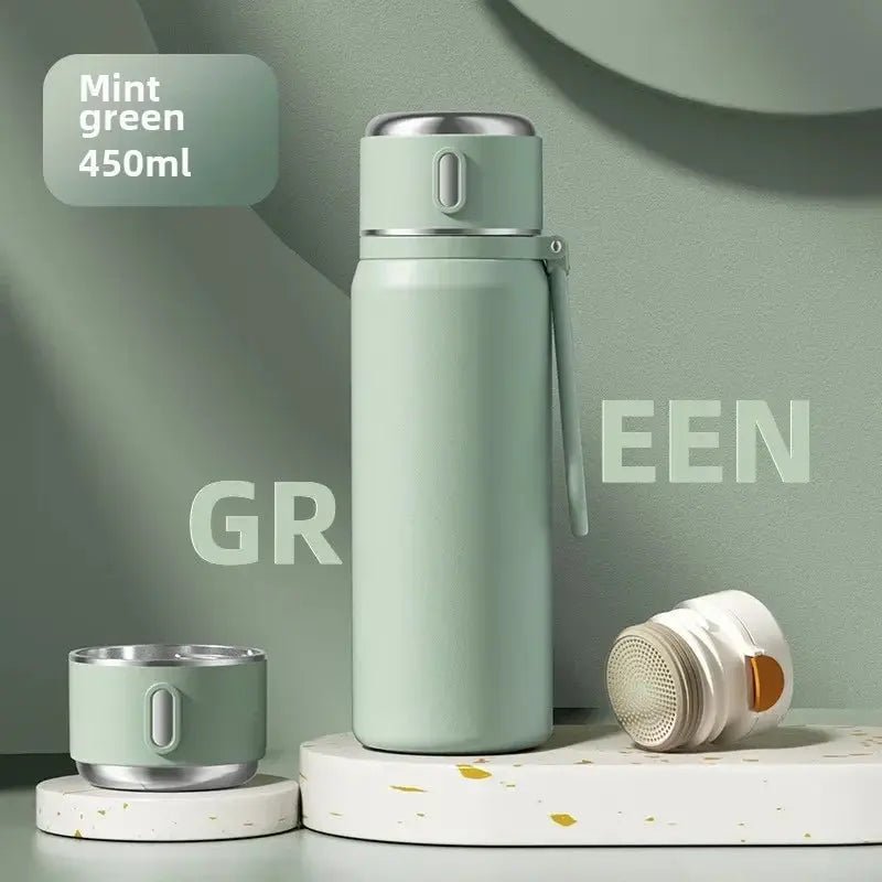 New 316 Stainless Steel Thermos Cup for Girls – Food - Grade Water Bottle for School, Kids & Students - Honesty Sales