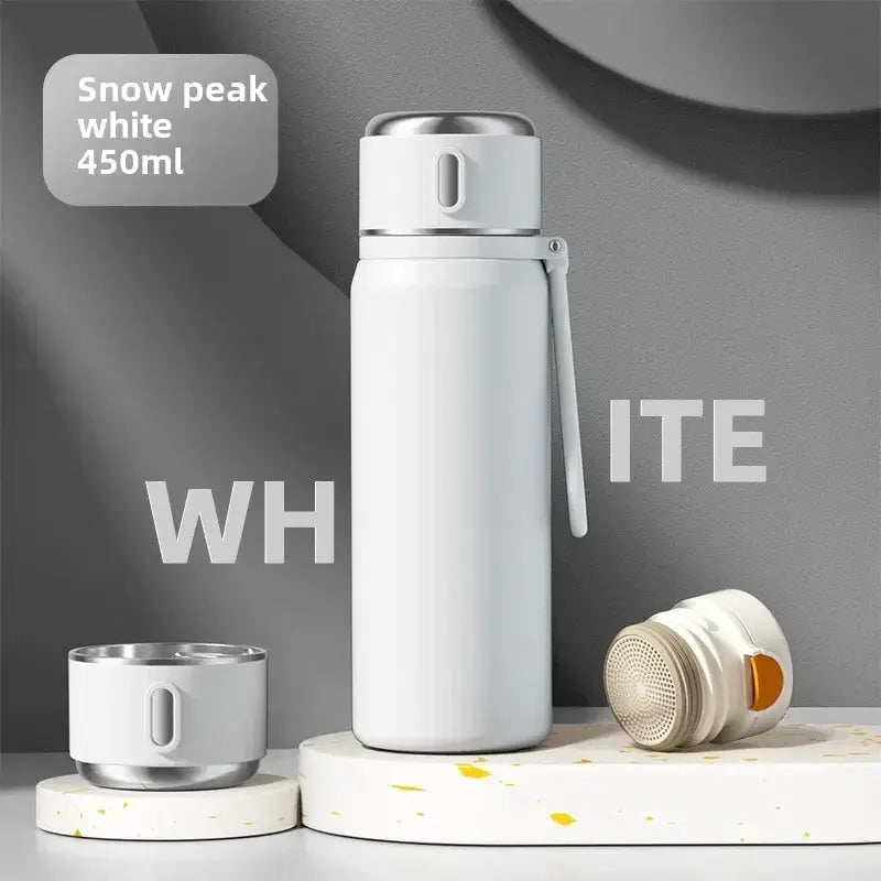 New 316 Stainless Steel Thermos Cup for Girls – Food - Grade Water Bottle for School, Kids & Students - Honesty Sales
