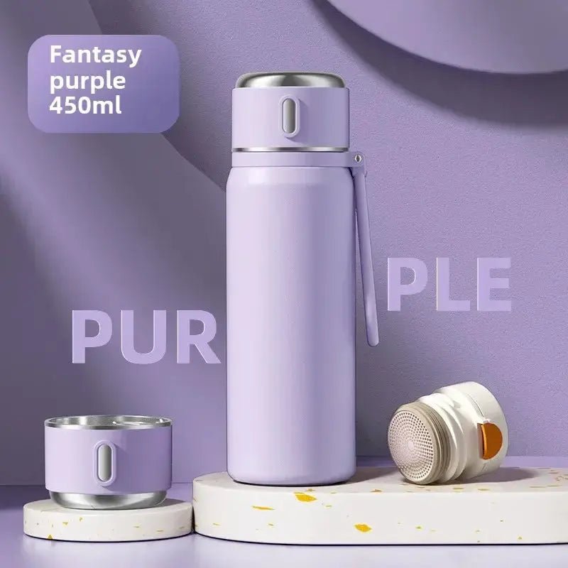 New 316 Stainless Steel Thermos Cup for Girls – Food - Grade Water Bottle for School, Kids & Students - Honesty Sales
