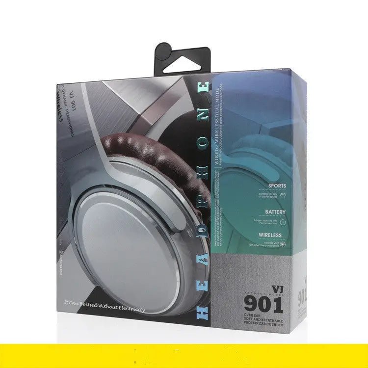 New VJ901 Bluetooth 5.0 Wireless Headphones HIFI Headset Sport - Honesty Sales