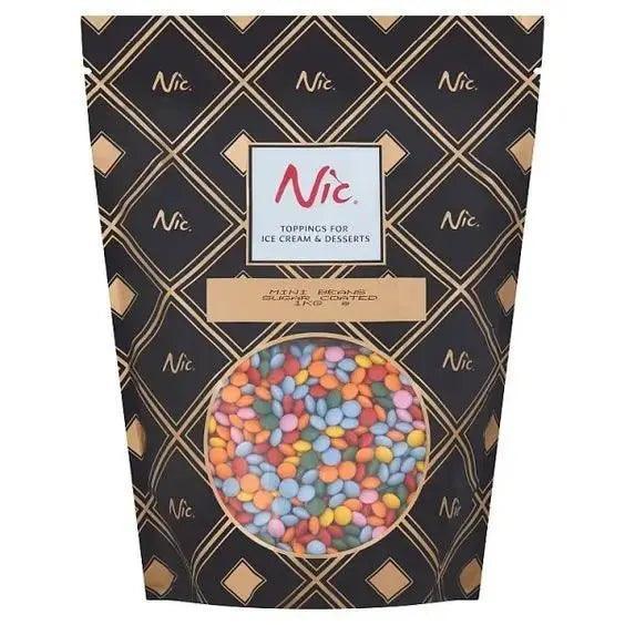 Nic Luxury Toppings Mini Beans Choc Sugar Coated - Honesty Sales Image principale du produit