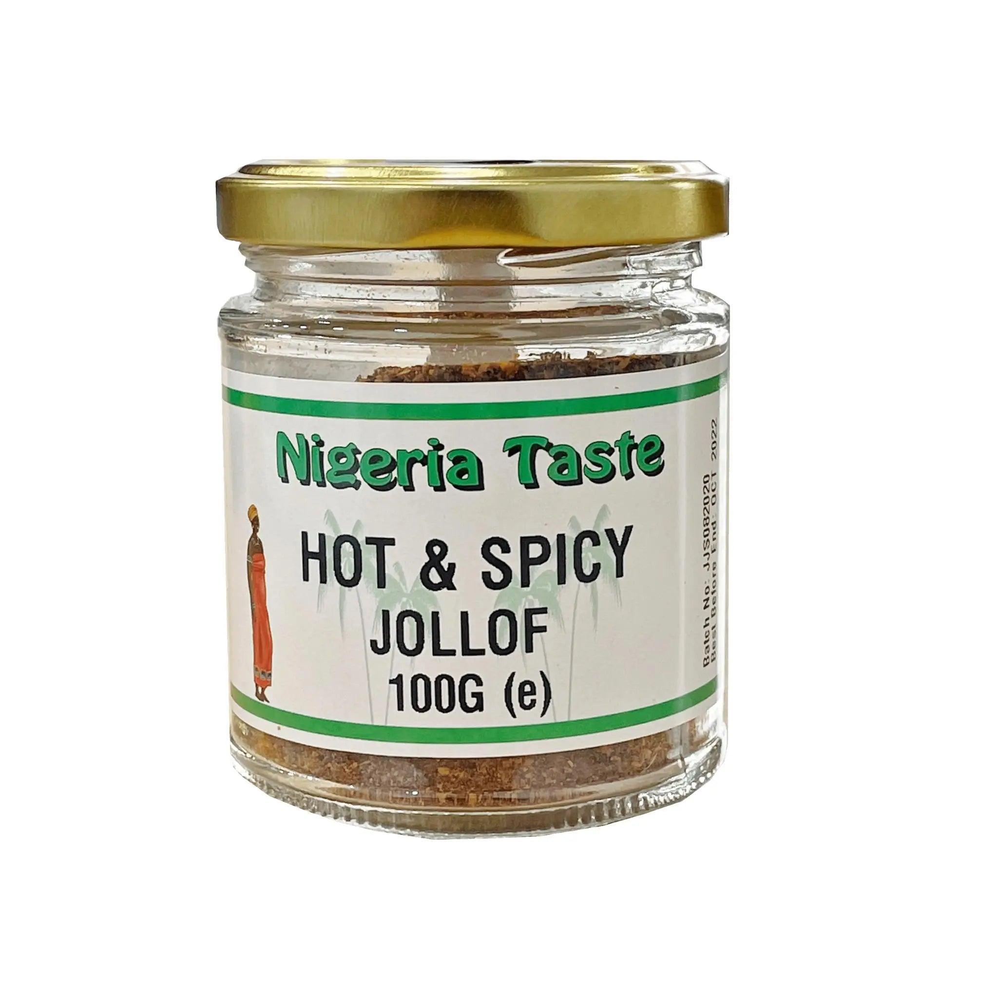 Nigeria Taste Jar Jollof Hot & Spicy(100g) - Honesty Sales Image principale du produit