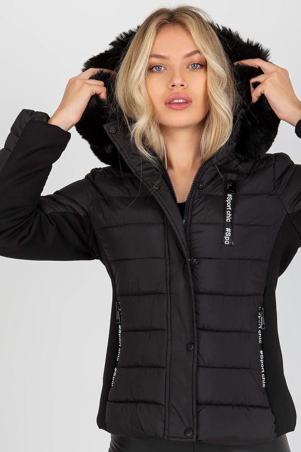 NM long-sleeved quilted down jacket - Honesty Sales