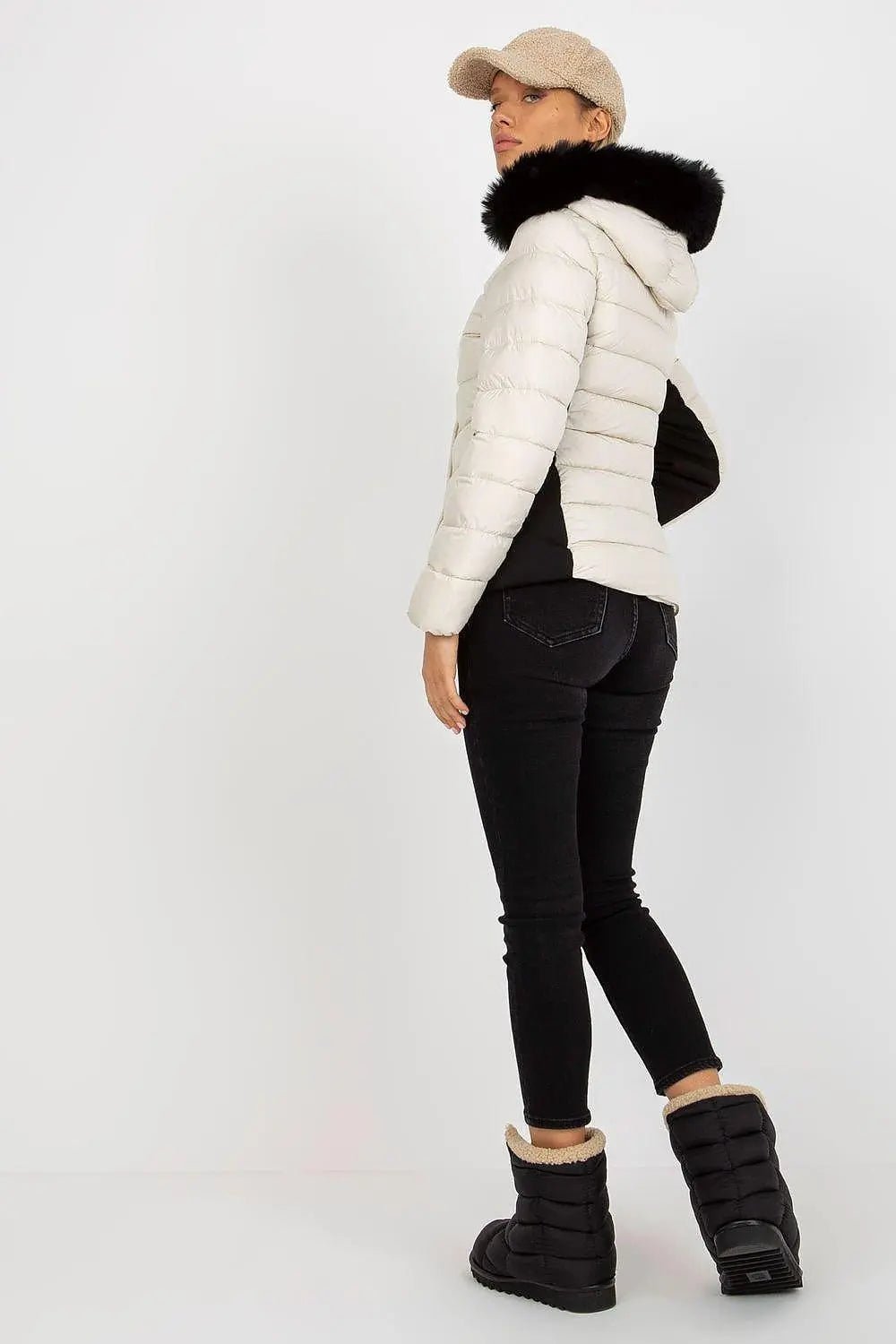 NM long-sleeved quilted down jacket - Honesty Sales