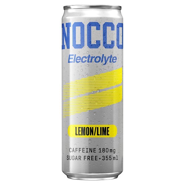 Nocco Lemon Lime Electrolyte 355ml (12 x 355ml) - Honesty Sales
