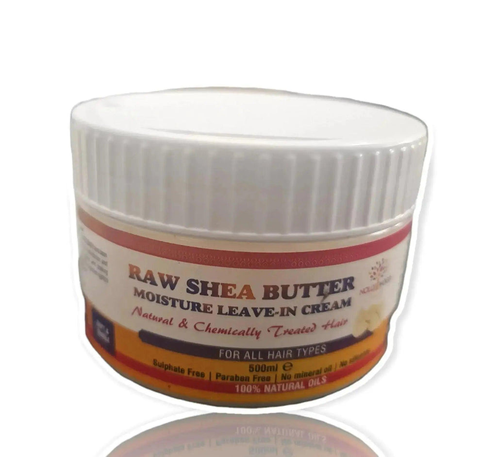 Nollywood Raw Shea Butter Moisture Leave In Cream 500ml - Honesty Sales