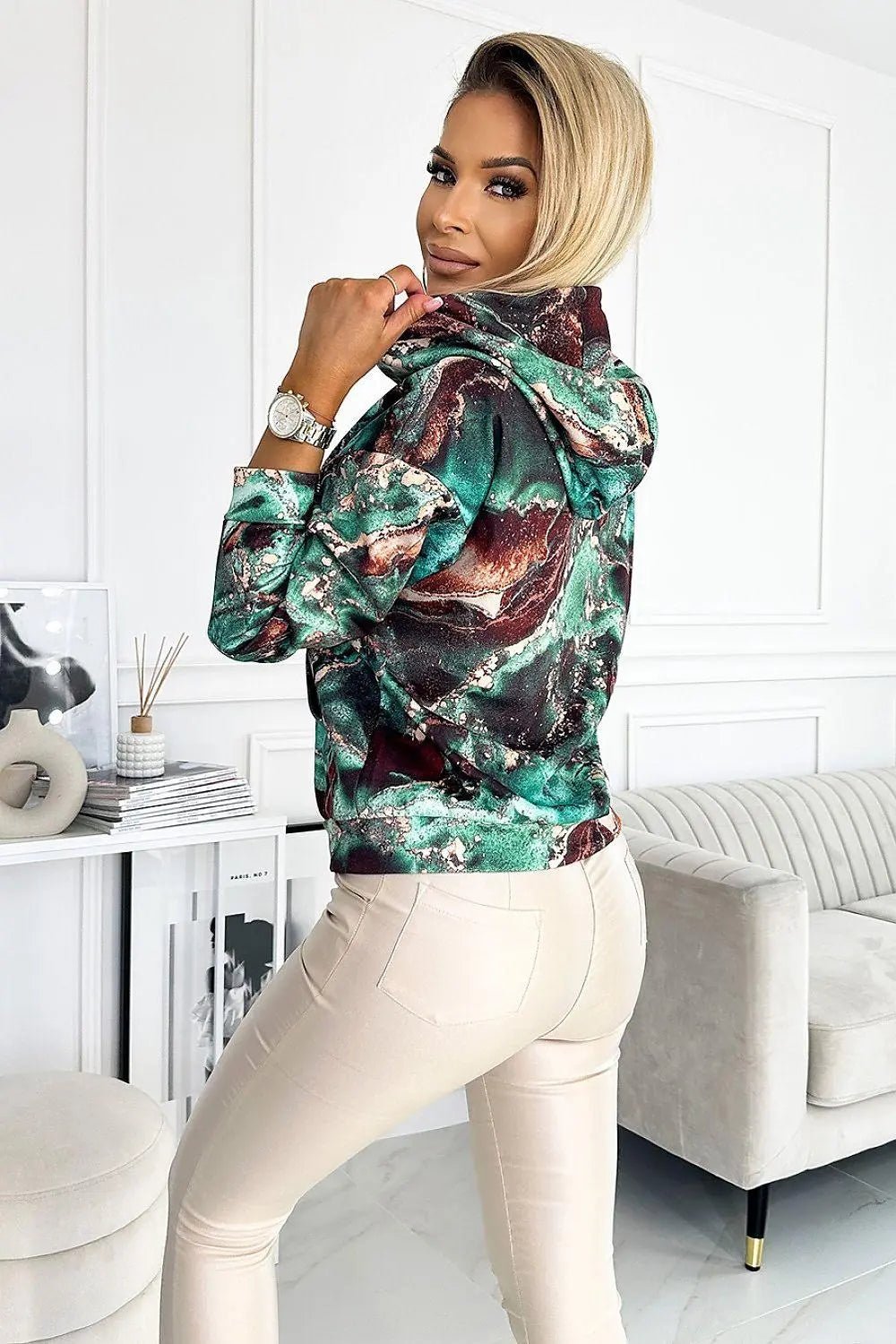 Numoco Comfortable Kangaroo Sweatshirt With Hood - Honesty Sales