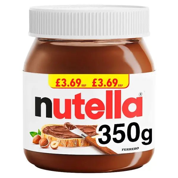 Nutella Hazelnut Spread with Cocoa 350g (Case of 6) - Honesty Sales