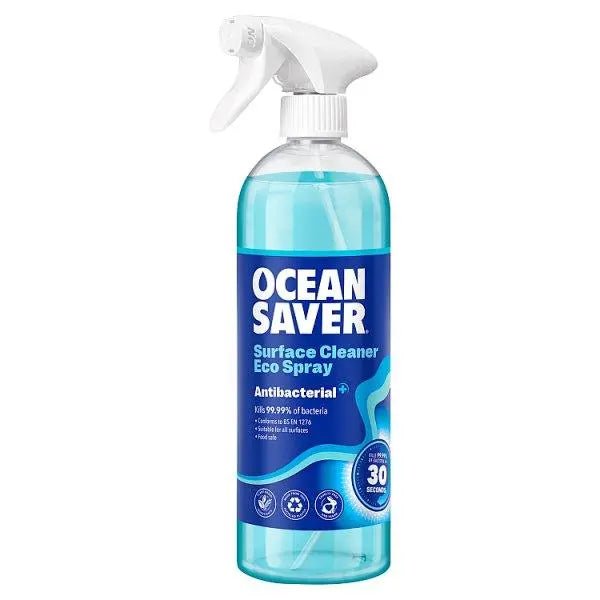 Ocean Saver Antibacterial Surface Cleaner Eco Spray 750ml - Honesty Sales