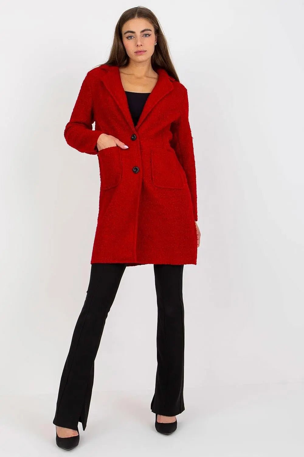 Och Bella long sleeves womens coat - Honesty Sales