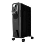 Oil-filled Radiator (9 chamber) Cecotec Ready Warm 5820 Space 360º 2000W Black - Honesty Sales