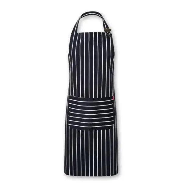 Oliver Harvey Front of House Apron Navy, Navy-White, Grey - Honesty Sales