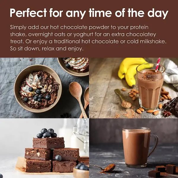 Options Instant Belgian Hot Chocolate Drink 220g (Case of 6) - Honesty Sales