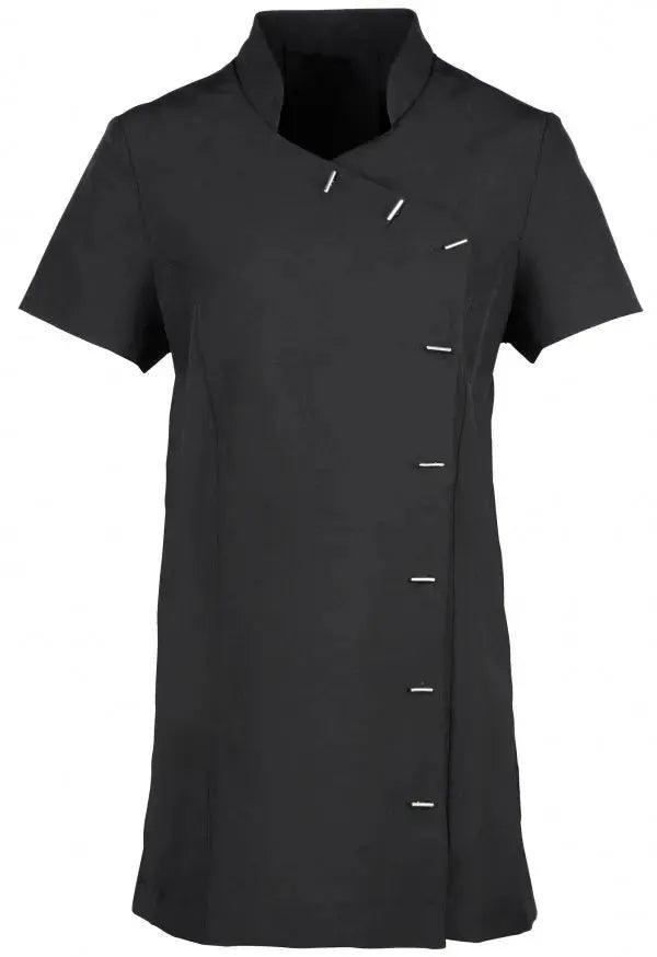 Orchid Beauty and Spa Tunic Black, Blue and Sapphire - Honesty Sales