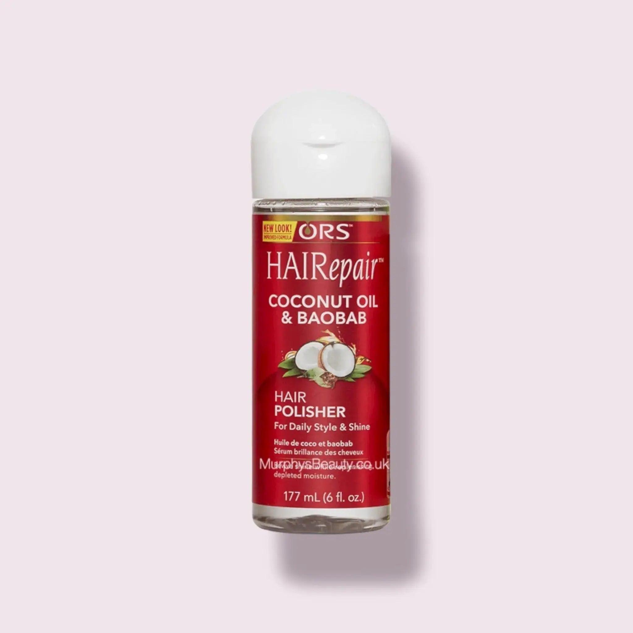 ORS Coconut Oil & Baobab Hair Polisher (6oz) - Honesty Sales Image principale du produit