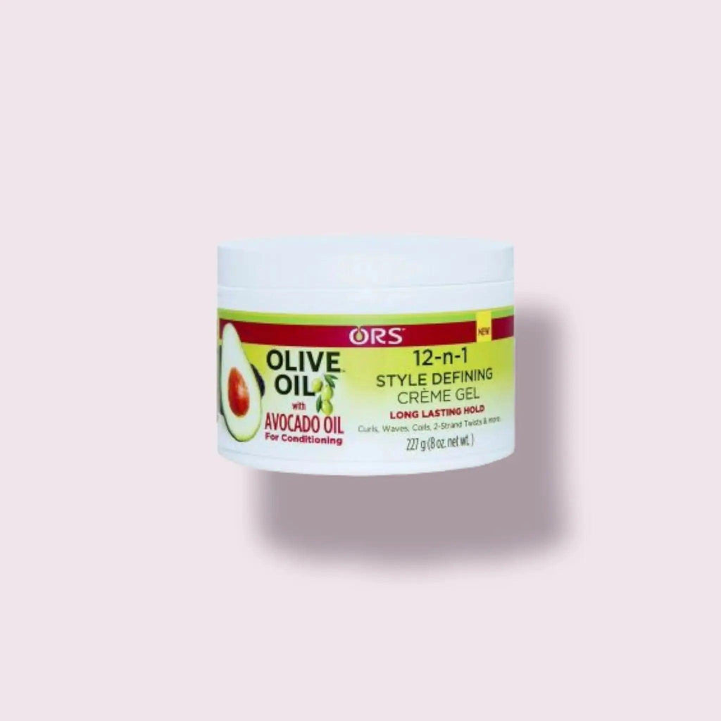 ORS Olive Oil 12-n-1 Style Defining Creme Gel 227 g 8oz - Honesty Sales