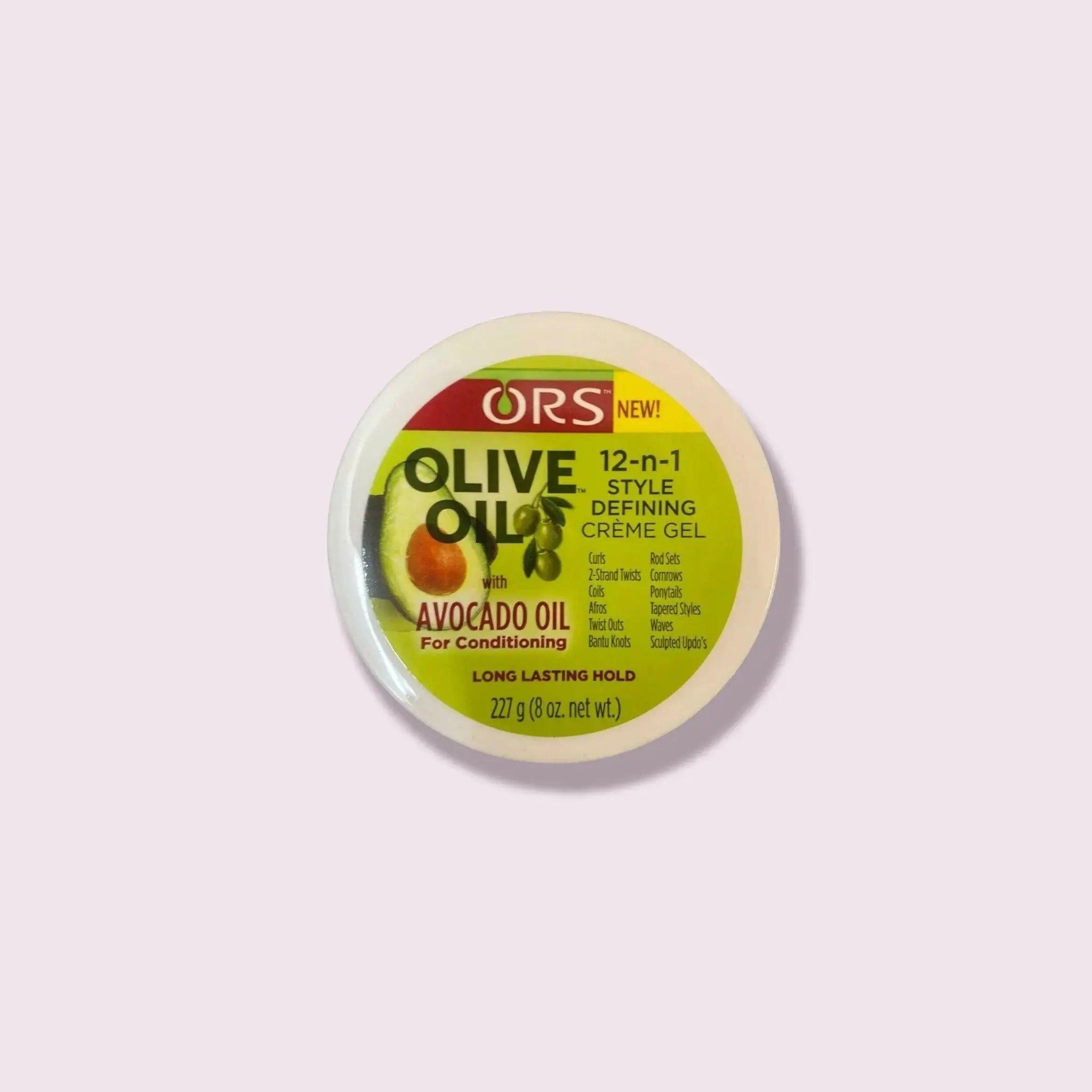 ORS Olive Oil 12-n-1 Style Defining Creme Gel 227 g 8oz Secondary image